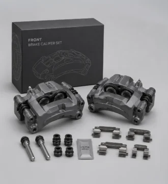 front brake caliper set